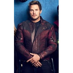 Avengers Infinity War Waxed Star Lord Jacket
